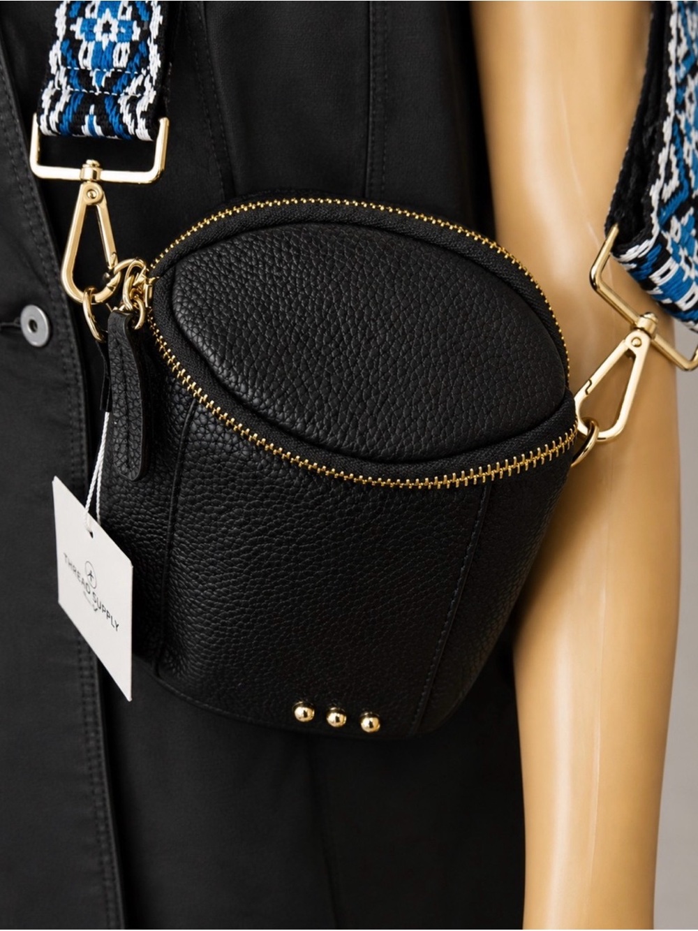 Ellie Crossbody Bag in Black